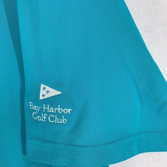 Peter Millar Polo Shirt Mens Size XXL 2XL Teal Blue Summer Comfort Short Sleeve - Picture 9 of 12